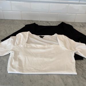 Ann Taylor Square Neck T Shirts